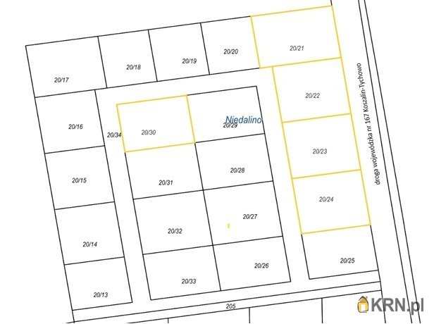 Działki  na sprzedaż, Niedalino, ul. , 