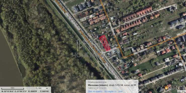 , Działki  na sprzedaż, Warszawa, Wawer/Las, ul. Wojsławicka