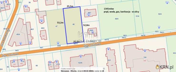 Warszawa, Włochy/Nowe Włochy, ul. Trzcinowa, , Działki  na sprzedaż
