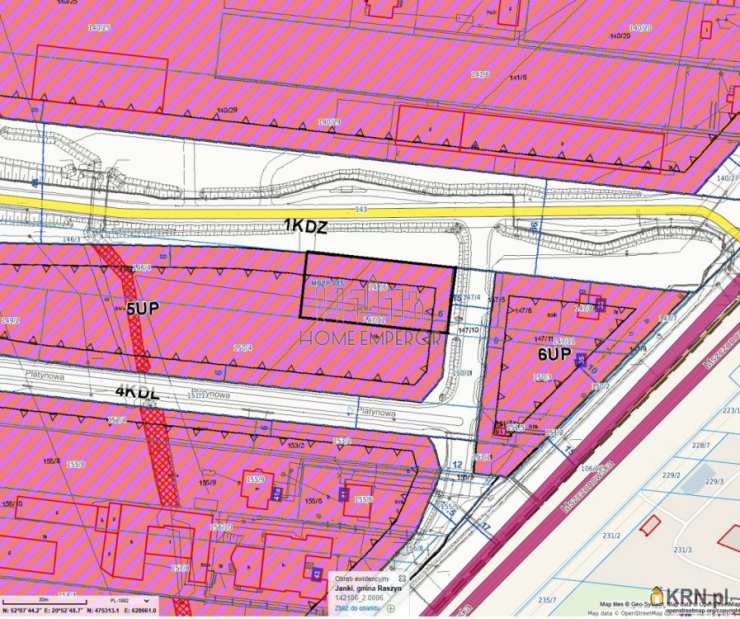 Janki, ul. , , Działki  na sprzedaż