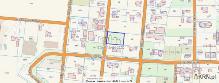 , Działki  na sprzedaż, Warszawa, Ursynów/Grabów, ul. Puchalska