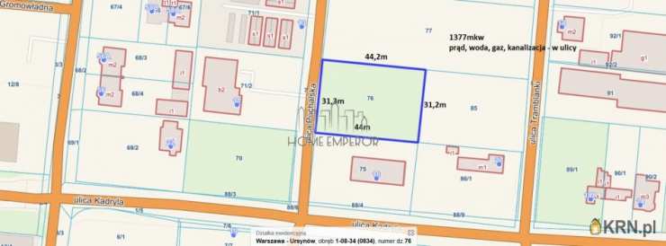 Działki  na sprzedaż, , Warszawa, Ursynów/Grabów, ul. Puchalska