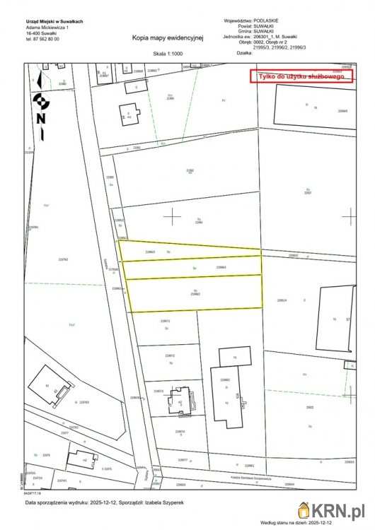 Działki  na sprzedaż, Suwałki, ul. , 