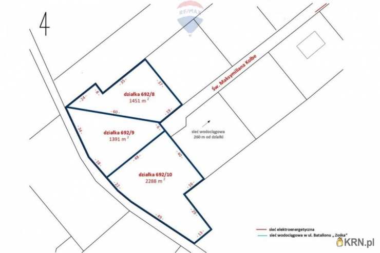 , Działki  na sprzedaż, Budy Zosine, ul. 