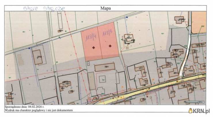 Działki  na sprzedaż, Stare Strącze, ul. , 