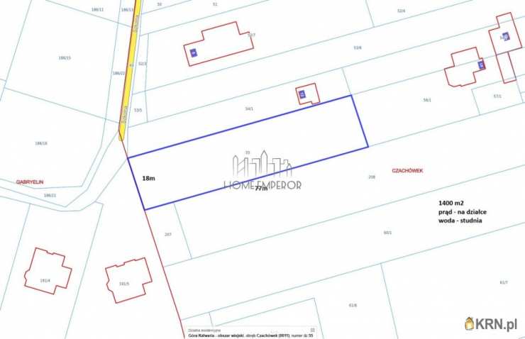 Działki  na sprzedaż, , Czachówek, ul. Szkolna