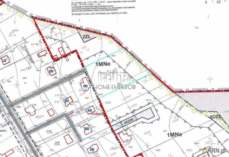 Działki  na sprzedaż, Dobiesz, ul. Mazowiecka, 