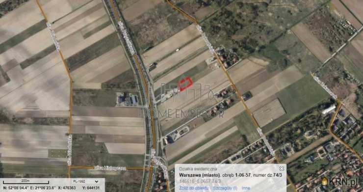 , Warszawa, Wilanów/Powsin, ul. Dobrodzieja, Działki  na sprzedaż