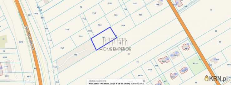 , Działki  na sprzedaż, Warszawa, Wilanów/Powsin, ul. Dobrodzieja