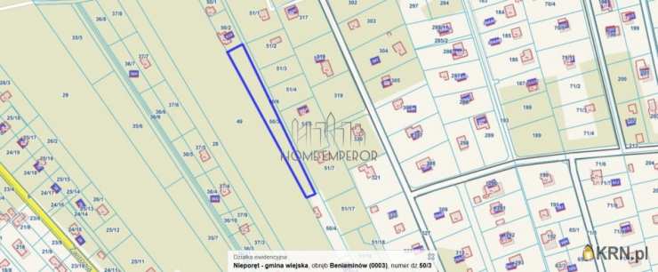 Działki  na sprzedaż, , Beniaminów, ul. Letniskowa