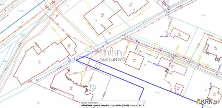Milanówek, ul. Bociania, Działki  na sprzedaż, 