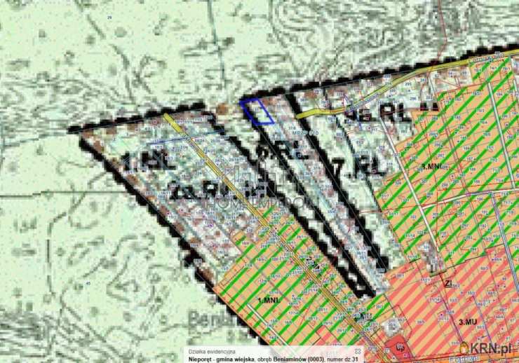 Działki  na sprzedaż, Beniaminów, ul. , 