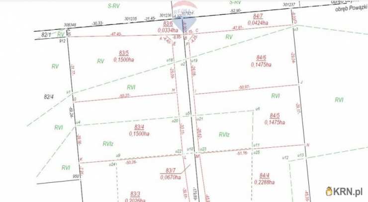 Działki  na sprzedaż, Powązki, ul. , 