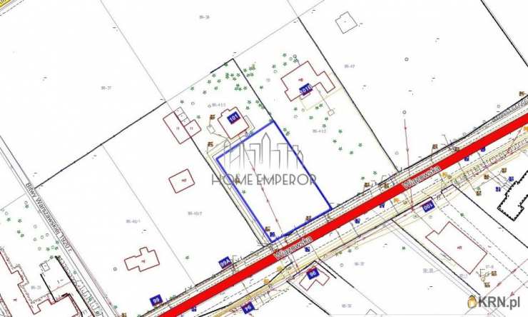 Józefów, ul. Wiązowska, Działki  na sprzedaż, 