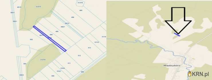 Działki  na sprzedaż, Międzybórz, ul. , 