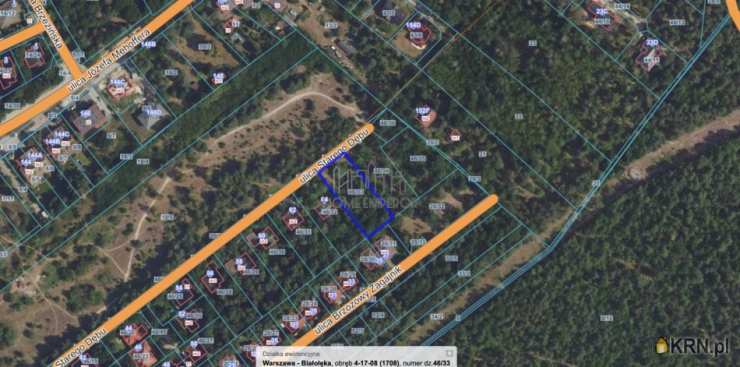 Warszawa, Białołęka/Choszczówka, ul. Starego Dębu, Działki  na sprzedaż, 