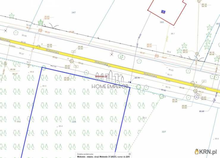 Wołomin, ul. Wołomińska, Działki  na sprzedaż, 