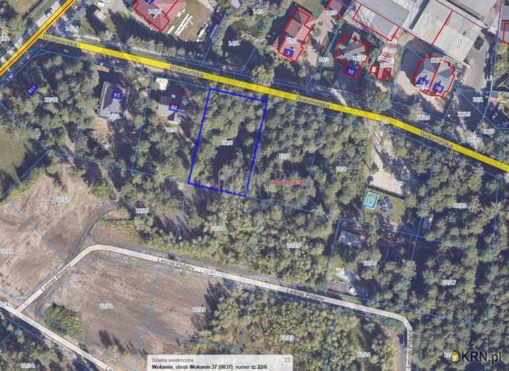 Wołomin, ul. Wołomińska, , Działki  na sprzedaż