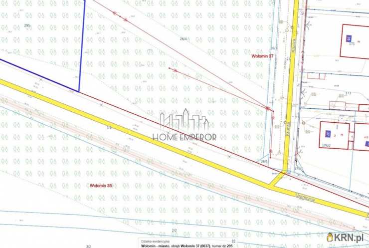 Wołomin, ul. Graniczna, Działki  na sprzedaż, 