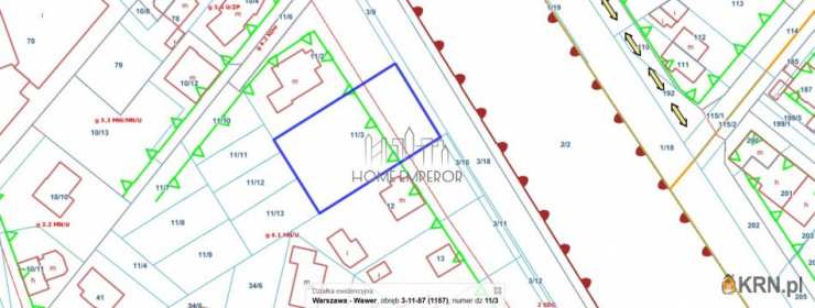 Działki  na sprzedaż, Warszawa, Wawer, ul. Patriotów, 