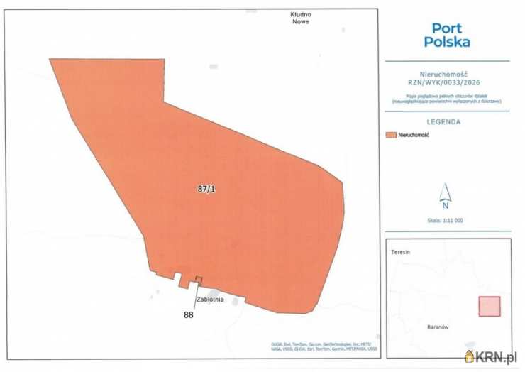 Zabłotnia, ul. , Działki  do wynajęcia, 
