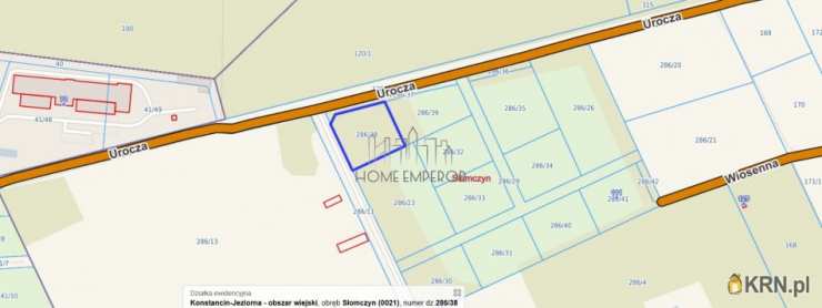 Słomczyn, ul. Urocza, Działki  na sprzedaż, 