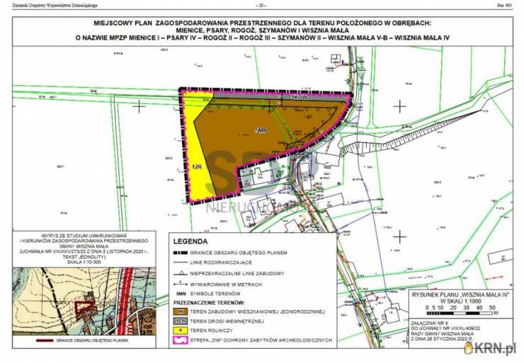 Wisznia Mała, ul. Strzeszowska, Działki  na sprzedaż, 