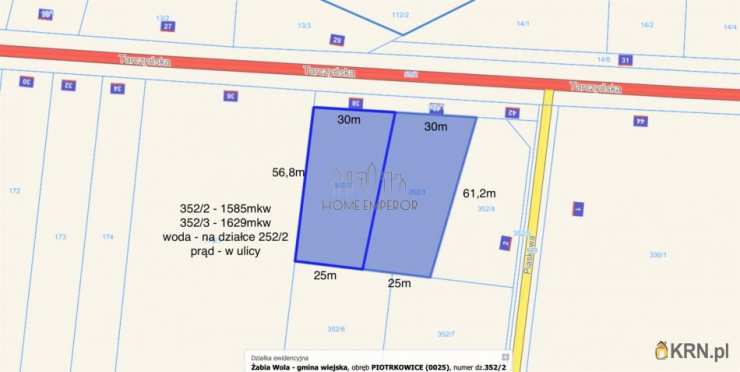 Piotrkowice, ul. Piaskowa, , Działki  na sprzedaż