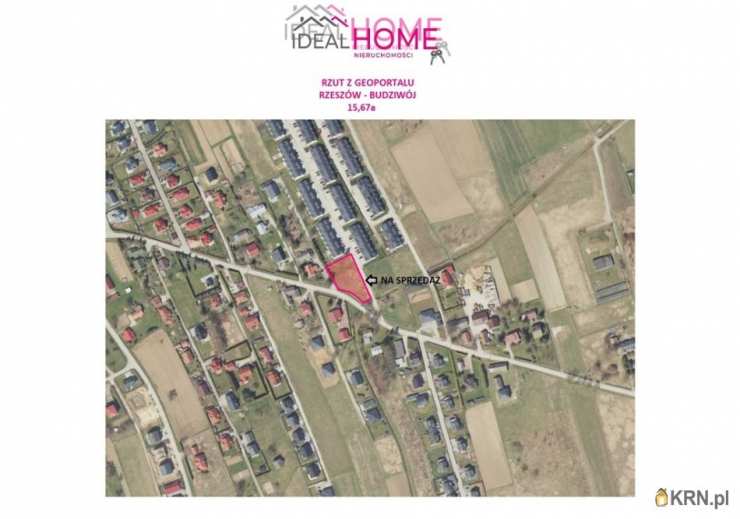  Ideal Home Nieruchomości , Działki  na sprzedaż, Rzeszów, Budziwój, ul. 