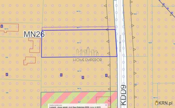 Działki  na sprzedaż, Kępa Kiełpińska, ul. , 
