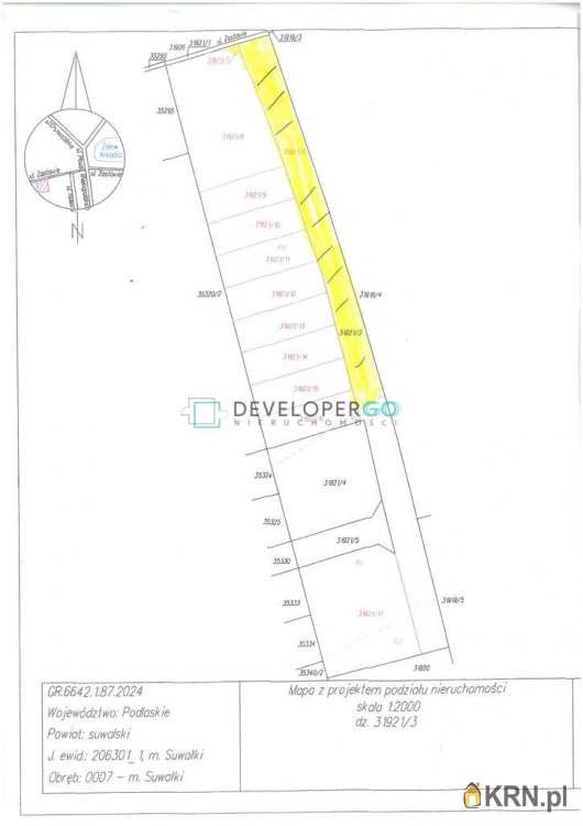 Działki  na sprzedaż, , Suwałki, ul. 