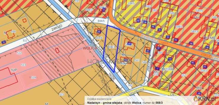 Działki  na sprzedaż, Wolica, ul. Centralna, 