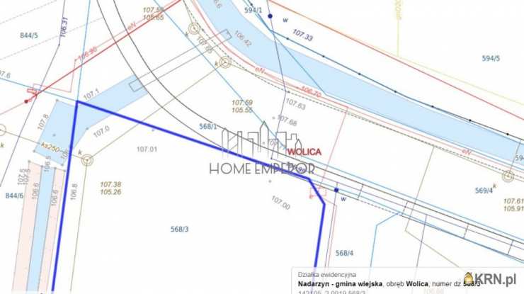 Wolica, ul. Centralna, Działki  na sprzedaż, 
