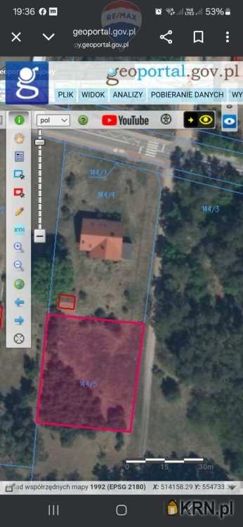 Działki  na sprzedaż, , Liszyno, ul. 