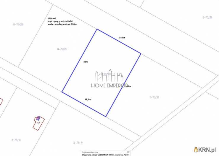 Działki  na sprzedaż, , Glinianka, ul. Wawrzyniecka