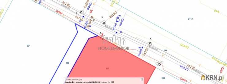 Łomianki, ul. Magnolii, Działki  na sprzedaż, 