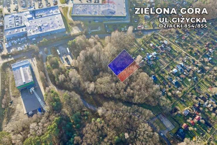 , Działki  na sprzedaż, Zielona Góra, ul. 