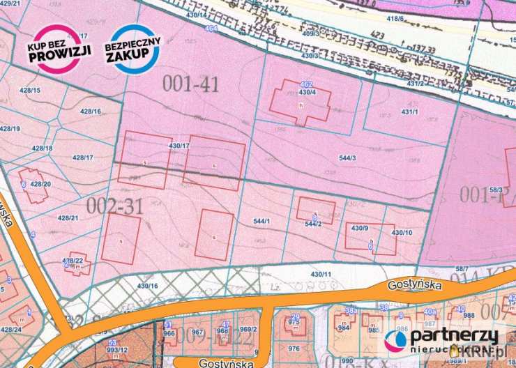 PARTNERZY Nieruchomości sp. z o.o., Działki  na sprzedaż, Gdańsk, Kokoszki, ul. Kartuska