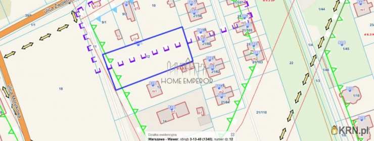 Warszawa, Wawer, ul. Zwoleńska, Działki  na sprzedaż, 
