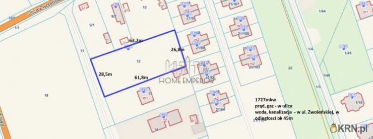 Warszawa, Wawer, ul. Zwoleńska, , Działki  na sprzedaż