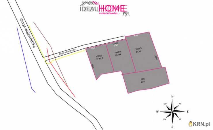 , Działki  na sprzedaż, Wola Rafałowska, ul. 