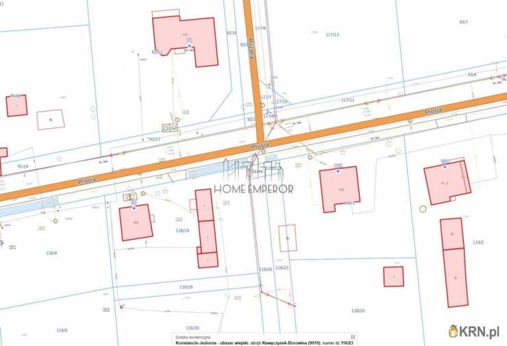 , Działki  na sprzedaż, Kawęczynek, ul. Prosta