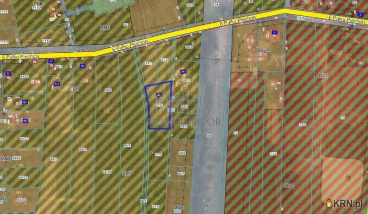 Działki  na sprzedaż, , Kępa Kiełpińska, ul. 6 Pułku Piechoty