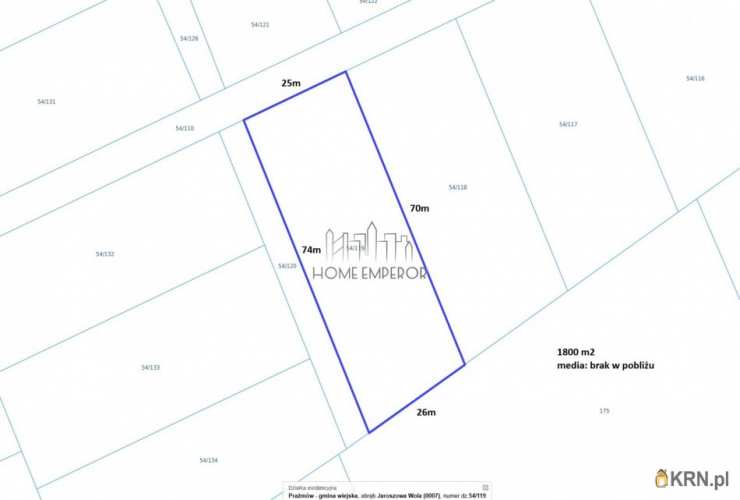 Działki  na sprzedaż, , Jaroszowa Wola, ul. 