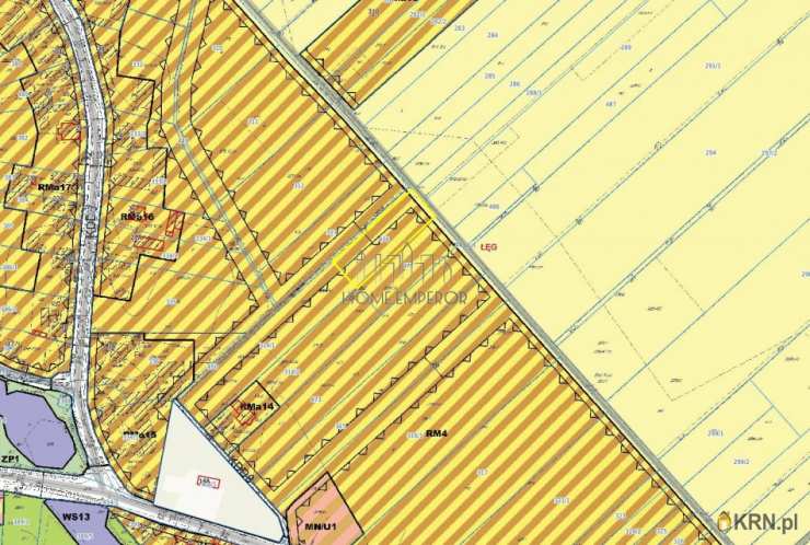 Działki  na sprzedaż, Łęg, ul. , 