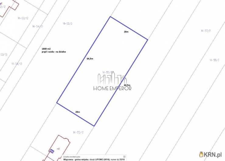 Działki  na sprzedaż, Lipowo, ul. Armii Krajowej, 