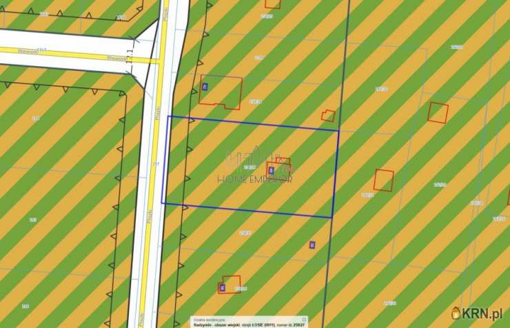 Działki  na sprzedaż, Łosie, ul. Pliszki, 