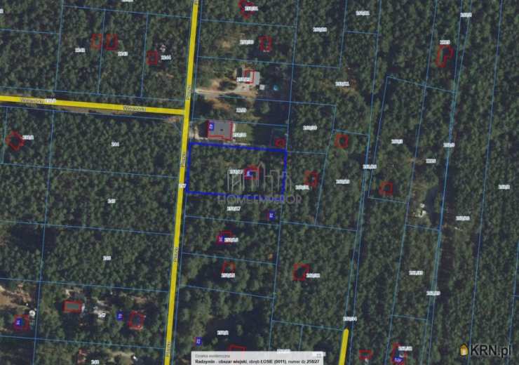 Łosie, ul. Pliszki, , Działki  na sprzedaż