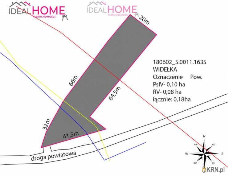 Widełka, ul. , , Działki  na sprzedaż