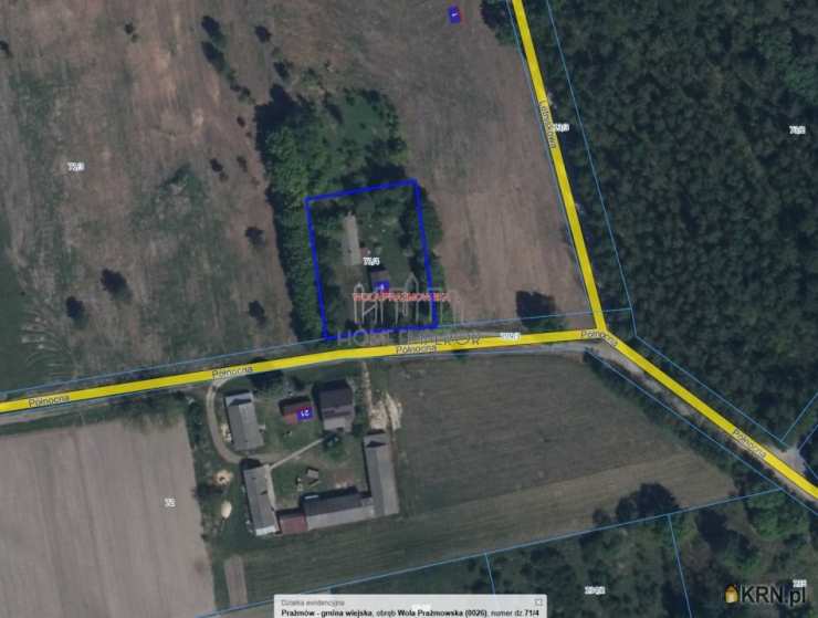 Wola Prażmowska, ul. Północna, Działki  na sprzedaż, 